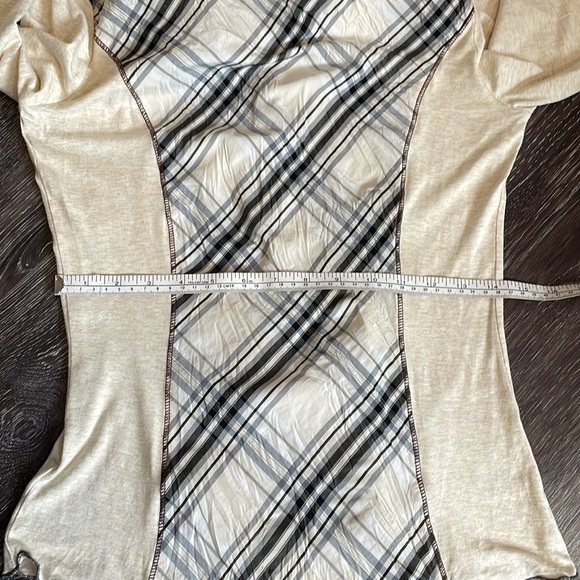 ELISA CAVALETTI Plaid High Collar Blouse - Picture 7 of 15